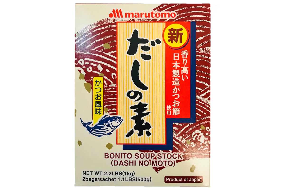 マルトモ 新 かつおだしの素 1kg(2x500g) / Katsuo Dashi-no-moto, Bonito Soup Stock ...